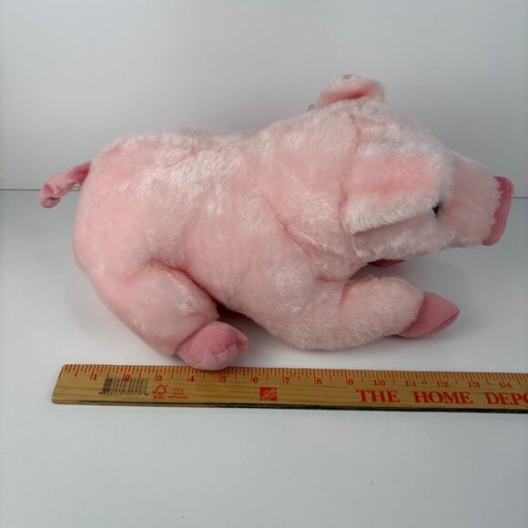 Cuddle Wit 12” Pink Pig Plush Toy With Tags - Picture 6 of 8